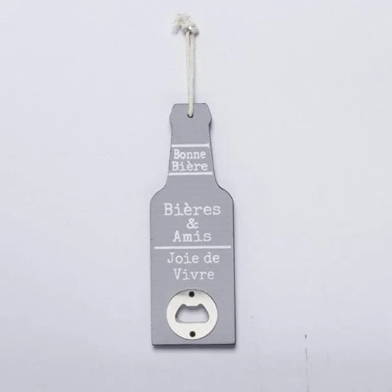 Vintage Flaschenöffner aus Holz - Retro Bar Tool