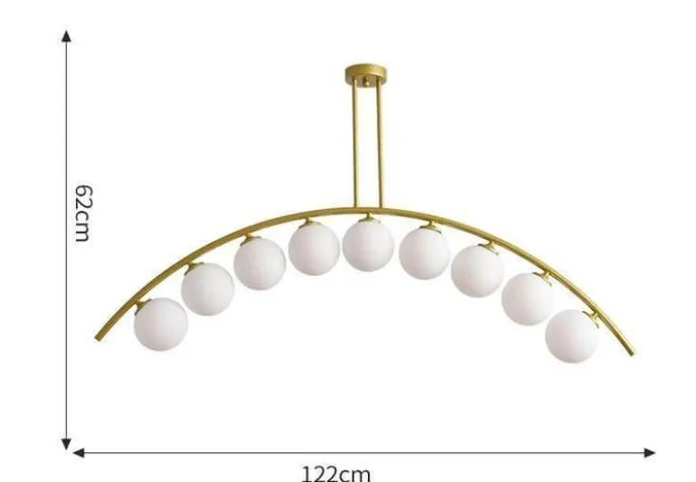 Vintage Gold Chandelier - Elegant European Light Fixture