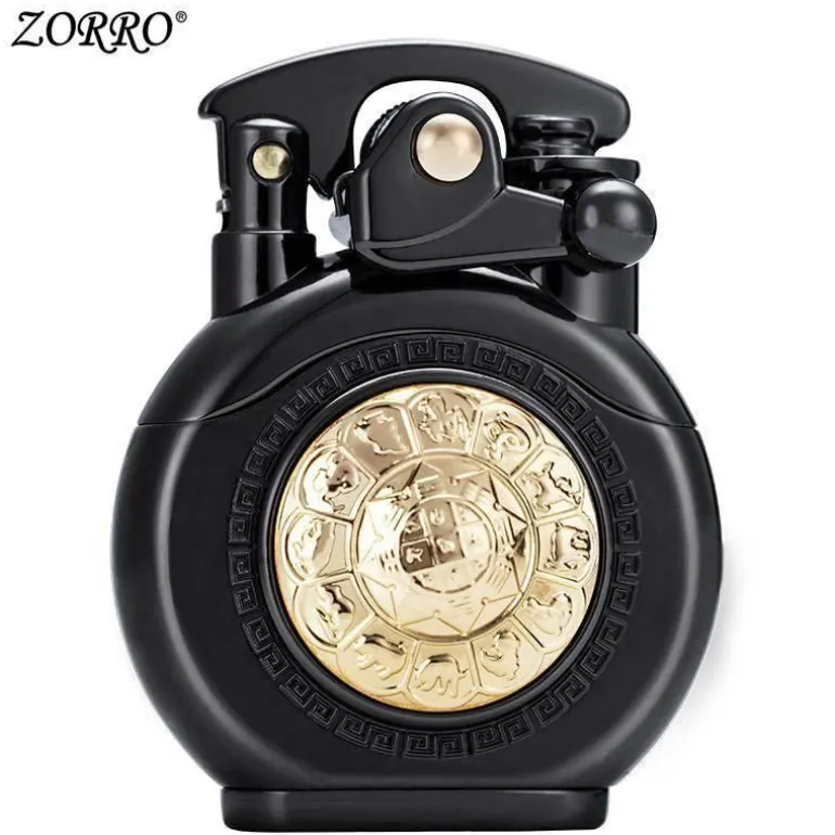 Vintage Kerosinfeuerzeug - Automatische Drehzündung