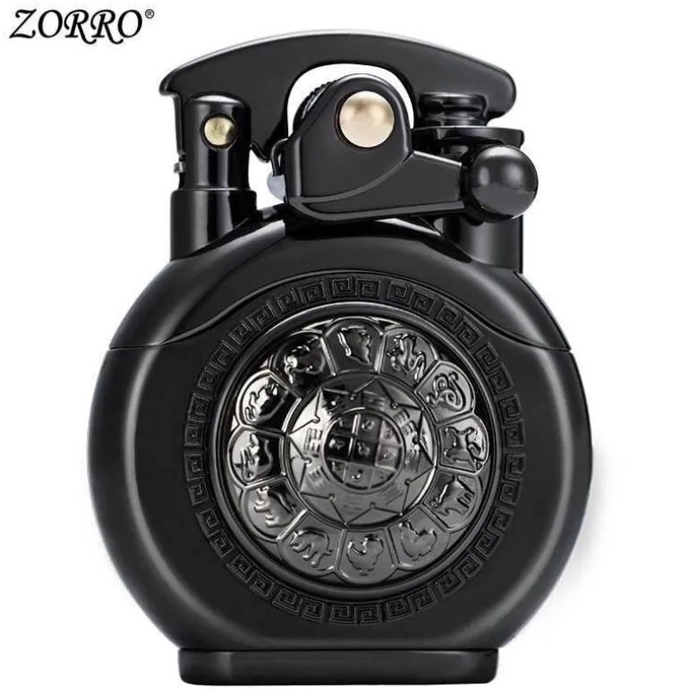 Vintage Kerosinfeuerzeug - Automatische Drehzündung