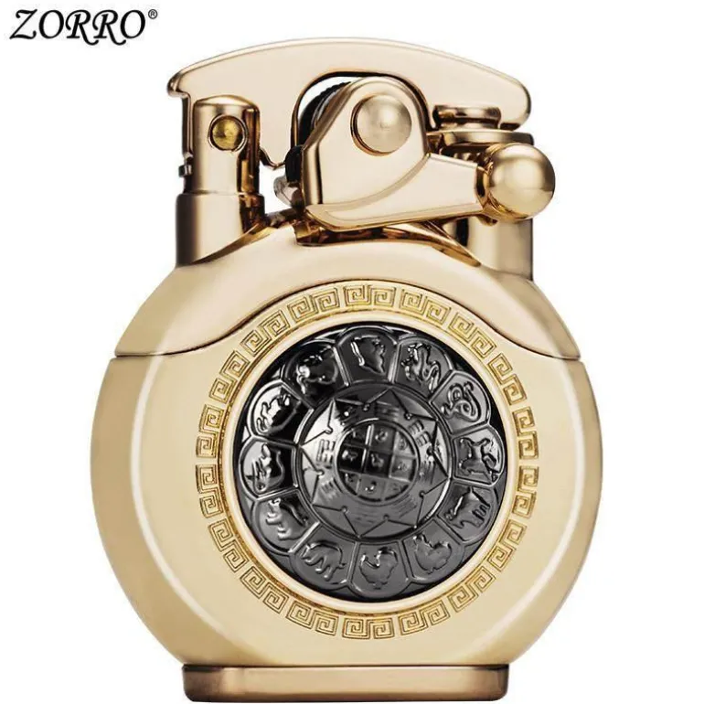 Vintage Kerosinfeuerzeug - Automatische Drehzündung