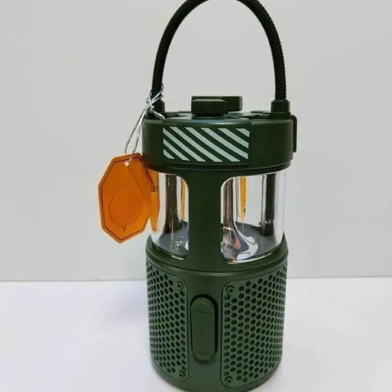 Vintage LED-Außenlautsprecherlampe - Gartenleuchte im Retro-Stil