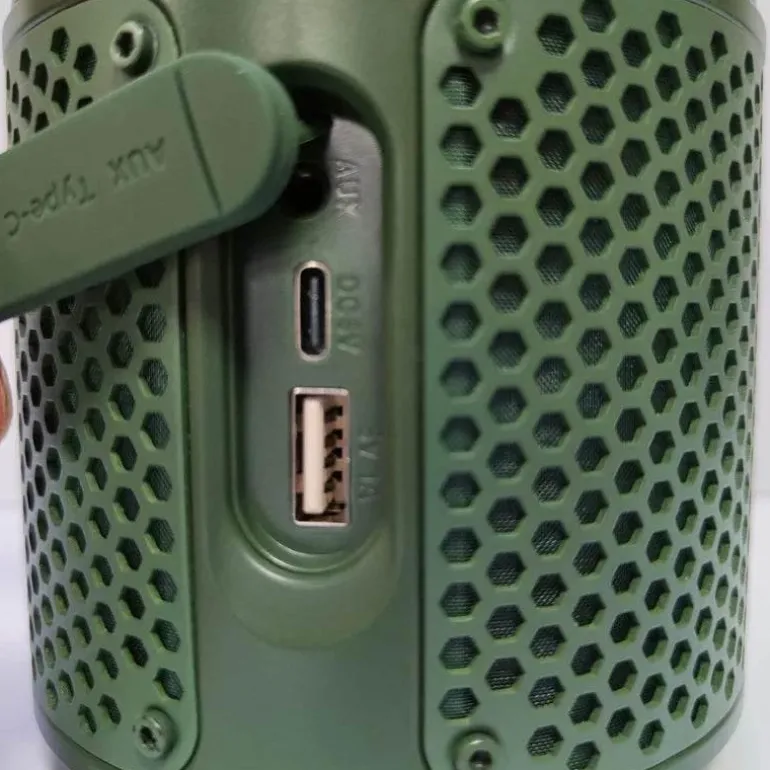 Vintage LED-Außenlautsprecherlampe - Gartenleuchte im Retro-Stil