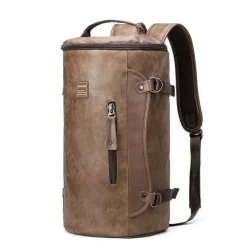 Vintage Lederrucksack - Herren Reisetasche