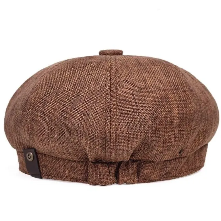 Vintage Newsboy Cap – Klassische Schiebermütze für Damen und Herren