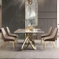 Virginia Esstisch – Elegante Esszimmermöbel aus Holz