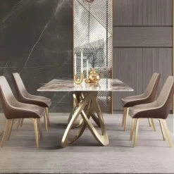 Virginia Esstisch – Elegante Esszimmermöbel aus Holz