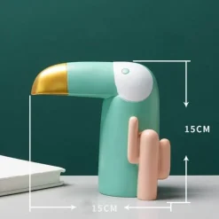 Vogelfigur aus Kunstharz, modernes Wohndekor