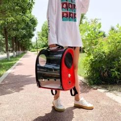 Vogeltransportrucksack – Raumkapsel-Reisekäfig für Heimvögel