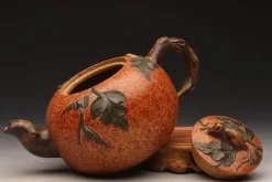 Vollständig handgefertigte authentische thailändische Vintage-Teekanne