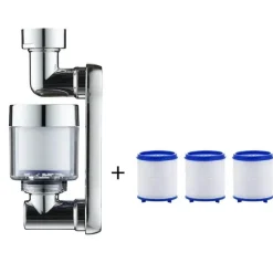 Vollständig rotierender Roboterarm, wassersparender Wasserhahn-Extender