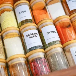 Vorratsdose aus Glas für Lebensmittel – Behälter zur Organisation der Küche mit Deckel