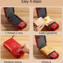 Waffeleisen – Multifunktionaler Frühstückskocher