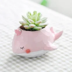 Wal-Blumenvase – Wohndekor im maritimen Stil