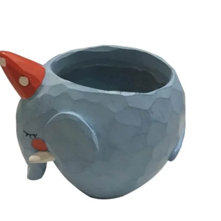 Wal-Blumenvase – Wohndekor im maritimen Stil