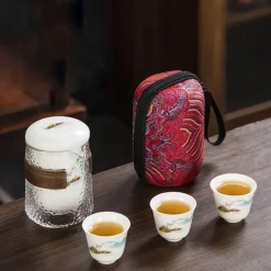 Waldhirsch-Keramik-Teeservice