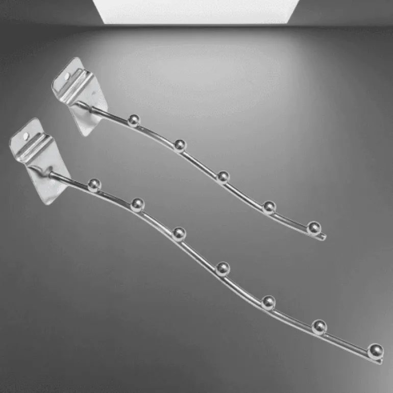 Wall Bracket Hooks - Space Saving 2pcs Set