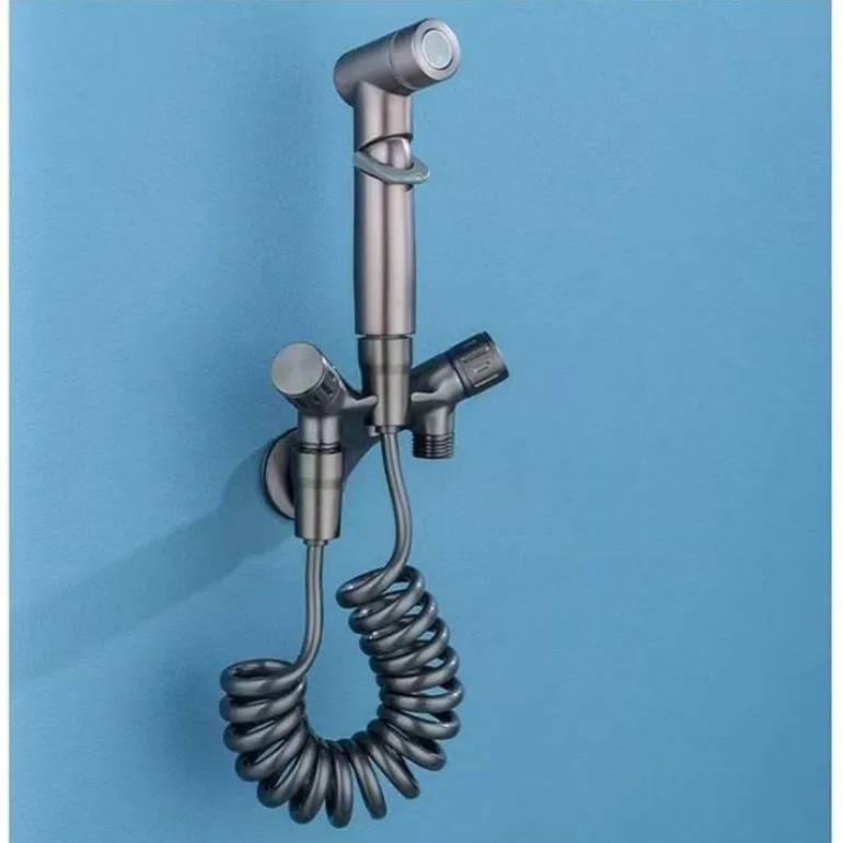 Wall Mounted Bidet Faucet Spray - Elegant Bathroom Fixture