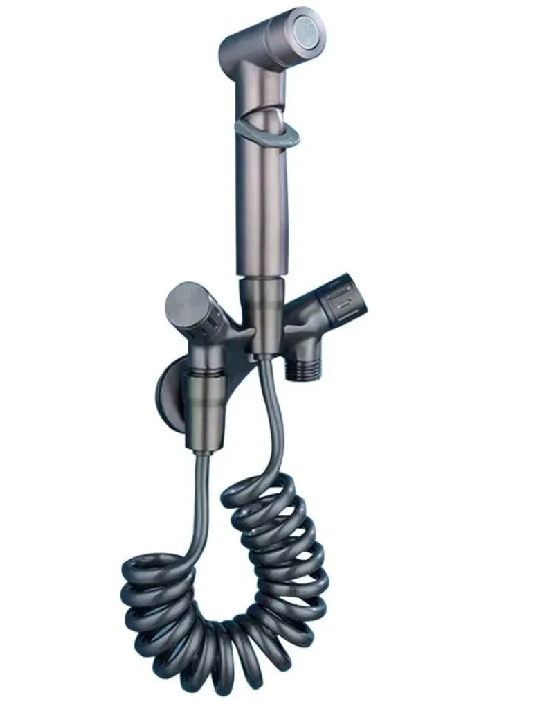 Wall Mounted Bidet Faucet Spray - Elegant Bathroom Fixture