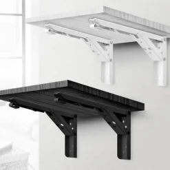 Wall-Mounted Foldable Shelf - Space-Saving Organizer Bracket