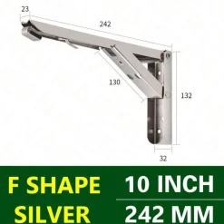 Wall-Mounted Foldable Shelf - Space-Saving Organizer Bracket