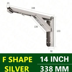 Wall-Mounted Foldable Shelf - Space-Saving Organizer Bracket