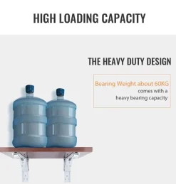 Wall-Mounted Foldable Shelf - Space-Saving Organizer Bracket