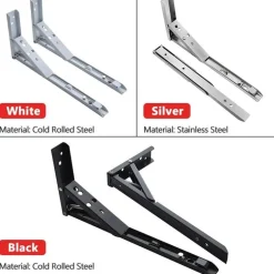 Wall-Mounted Foldable Shelf - Space-Saving Organizer Bracket