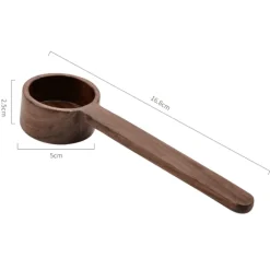 Walnuss-Kaffeelöffel – 8 g/10 g Messlöffel für Kaffeebohnen und Tee