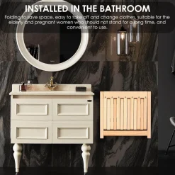 Wandklappstuhl – platzsparendes Design für Zuhause oder das Büro