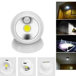 Wandleuchte mit Bewegungsmelder – Kabelloses Sicherheitslicht für den Außenbereich