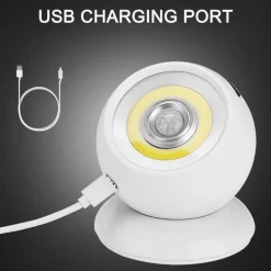 Wandleuchte mit Bewegungsmelder – Kabelloses Sicherheitslicht für den Außenbereich