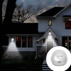 Wandleuchte mit Bewegungsmelder – Kabelloses Sicherheitslicht für den Außenbereich