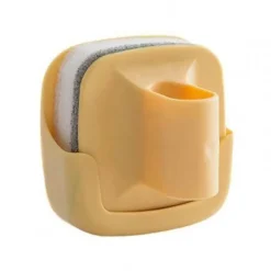 Wandmontierte Reinigungsbürste - Leicht erreichbarer Schrubber mit Griff