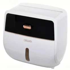 Wandmontierte Taschentuchbox - Doppelschichtiger Organizer