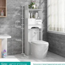 Wandmontierter Badezimmerschrank – Kompakte Aufbewahrungslösung