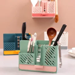 Wandmontierter Besteckabtropfer - Küchenmesser-Organizer