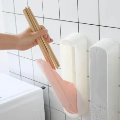 Wandmontierter Besteck-Organizer – Küchenutensilienhalter, Abtropfbox