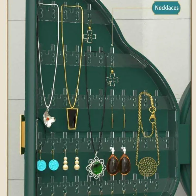 Wandmontierter Make-up-Organizer – Aufbewahrung ohne Lochen im Badezimmer