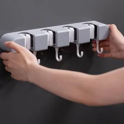 Wandmontierter Mopphaken – Ultra Clean Storage Organizer