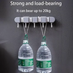 Wandmontierter Mopphaken – Ultra Clean Storage Organizer