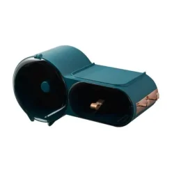 Wandmontierter Taschentuchspender - Dekorativer Papierhalter für Küche und Bad