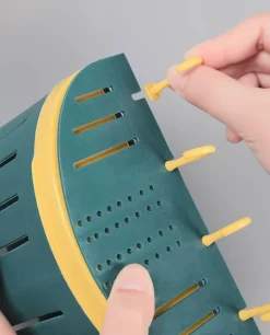 Wandmontiertes Abtropfgestell - Organizer zur Aufbewahrung von Geschirr