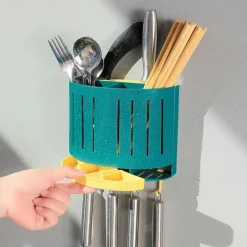 Wandmontiertes Abtropfgestell - Organizer zur Aufbewahrung von Geschirr