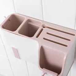 Wandmontiertes Abtropfgestell für Küchenbesteck