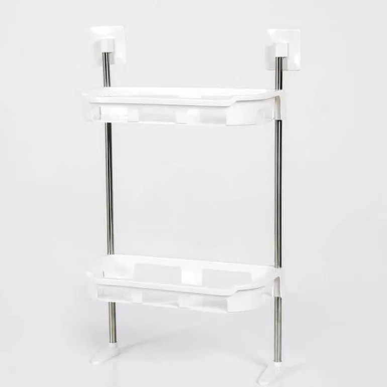 Wandmontiertes Badezimmerregal - Mehrschichtiges Organizer-Aufbewahrungsregal