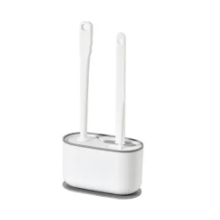 Wandmontiertes Toilettenbürstenset – Platzsparender Badezimmer-Organizer