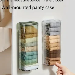 Wand-Organizer – Transparente Hängeaufbewahrung für Unterwäsche