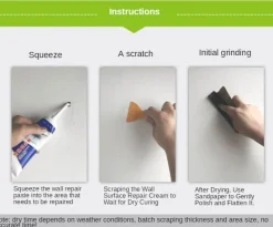 Wandriss-Reparaturpaste – Schnelle Lösung für Schäden im Haus