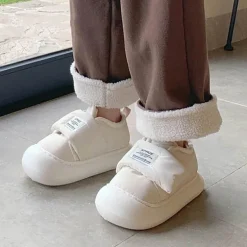 Warme Damenschuhe mit Baumwollpolsterung – gemütliche Winterschuhe